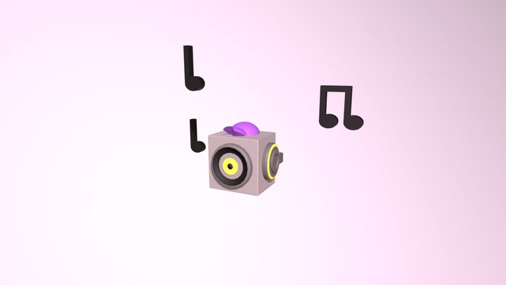 Sweet Deltarune 3D Model