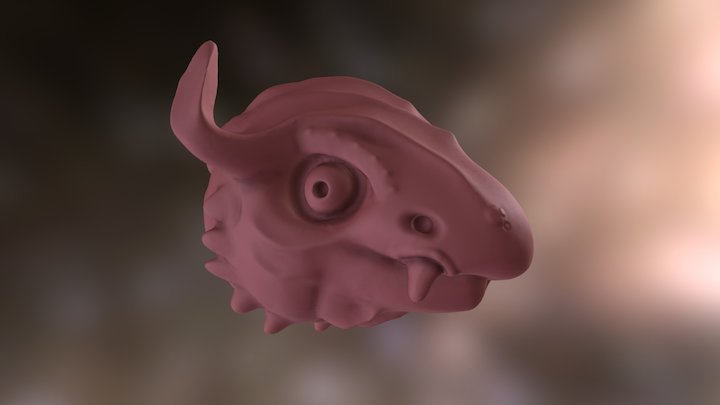 Dragon Dog 3D Model