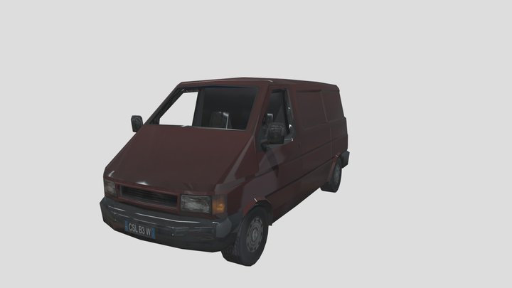 van (burnout 3) – Modelo 3D gratuito STL