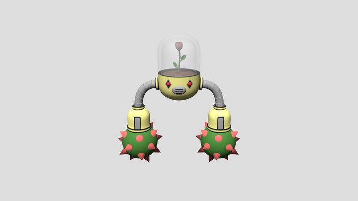 AnastasiaRosin_PlantRobot 3D Model