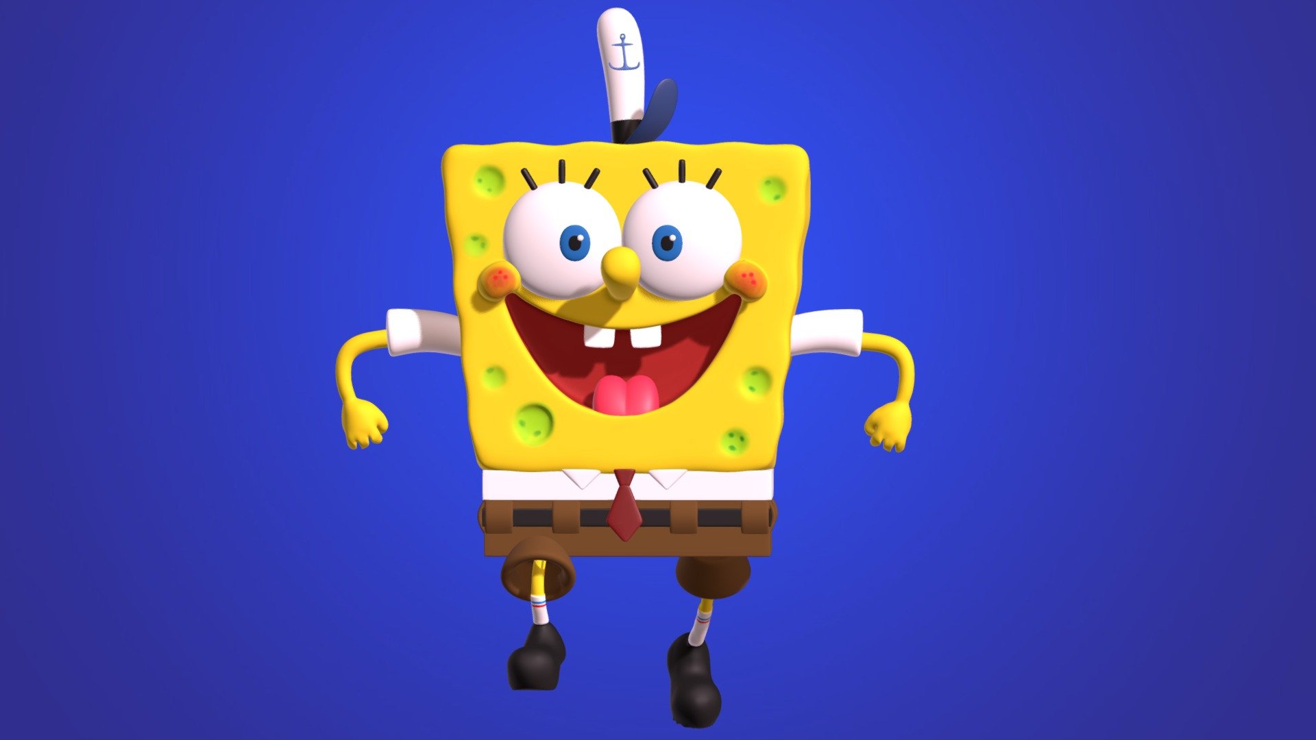 Sponge Bob Squarepants Download Free 3d Model By Yanchido 58e7d14