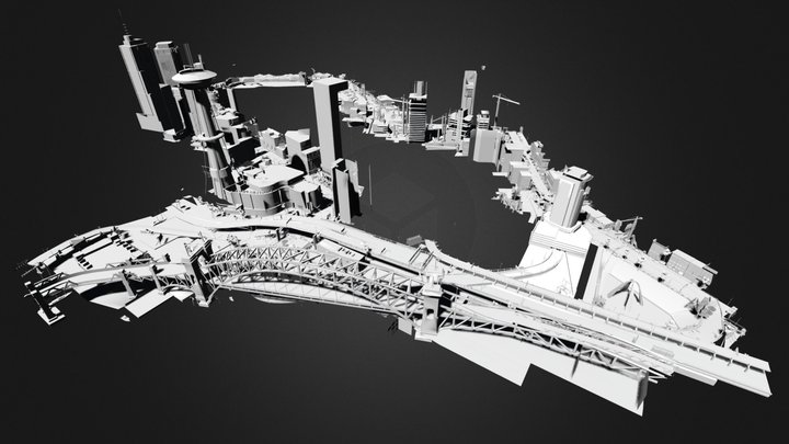 Construction Site 3D Model