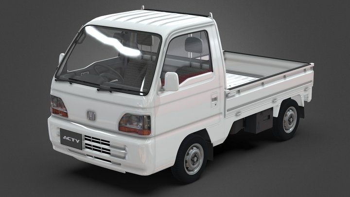 AC - Honda Acty Ha3 [FREE] 3D Model