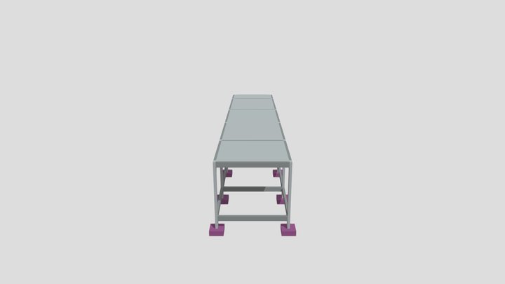 Proj. Estr. Complementar Lipetral - Vestiários 3D Model