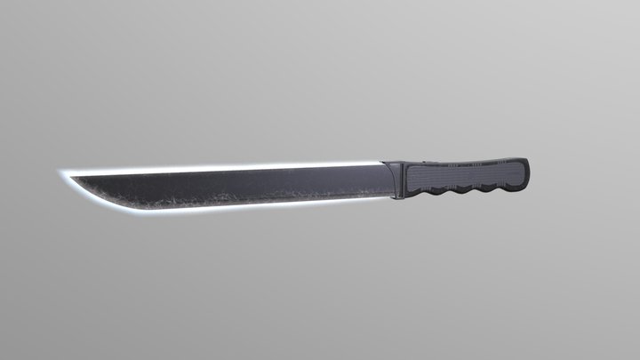 Knife LightSaber 3D Model