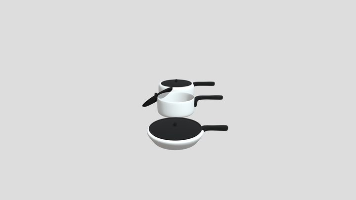 Frying Pan 3D Model