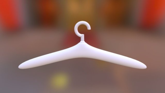 Clothes Hanger 3D Model