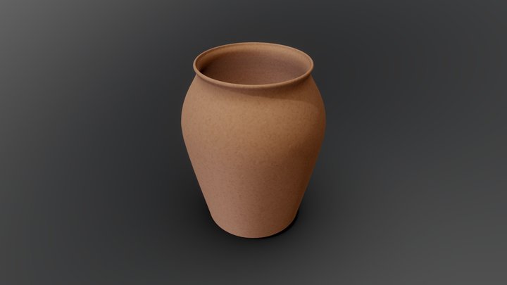 Clay Pot 3D Model