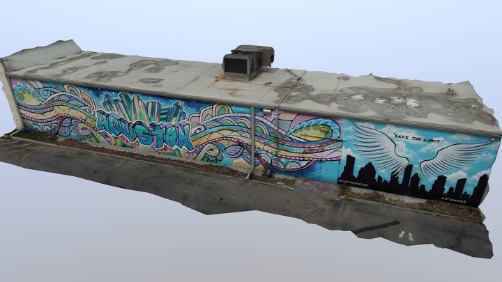 Houston Street Art (photogrammetry)