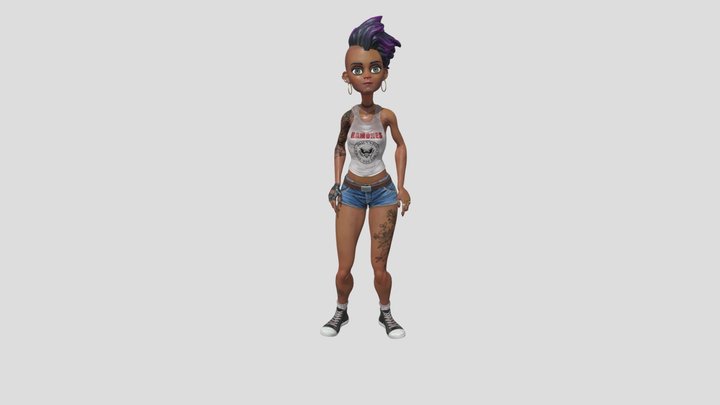 Sheena 3D Model