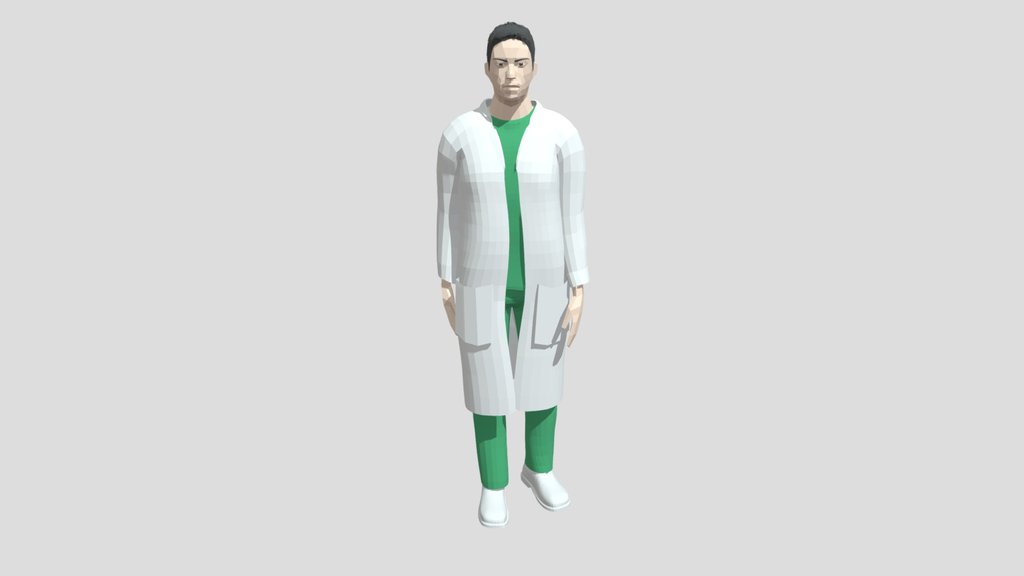 Low Poly Doctor