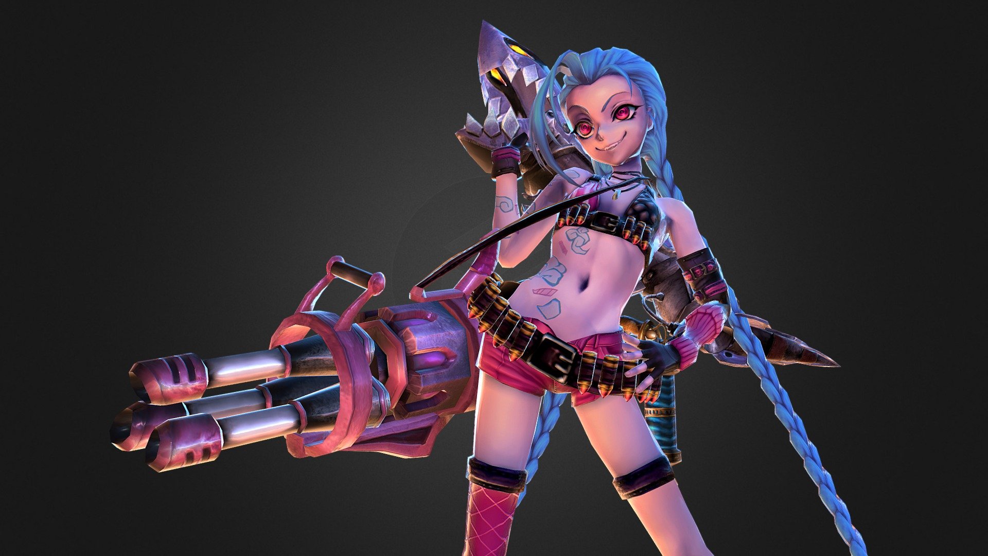 LOL - Jinx - 3D model by goblin165cm@gmail.com (@goblin165cm) [58eea03]