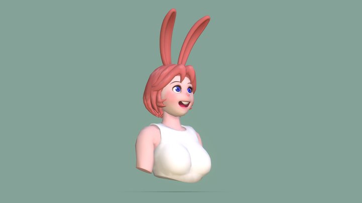Usagi Girl 3D Model