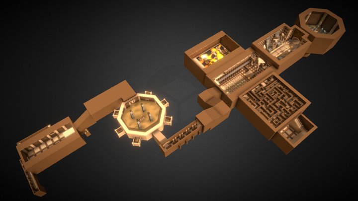 LEVEL 2 (GROOTSLANG - Maturitní projekt CHC) 3D Model