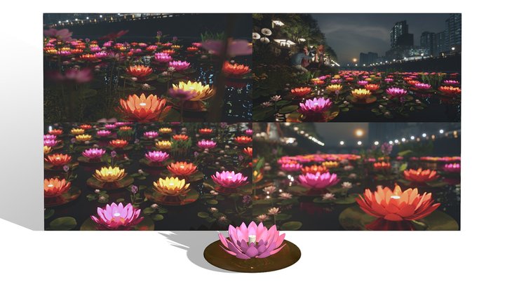 Flower Candle