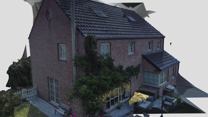 Test Drone Reality Capture 3D Model
