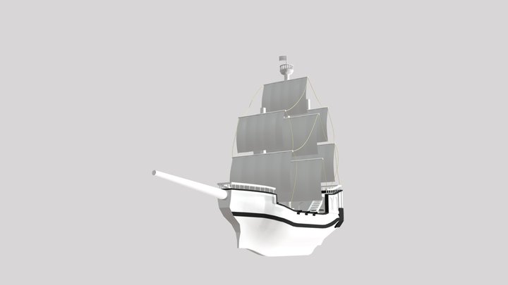pirate ship 3D Model