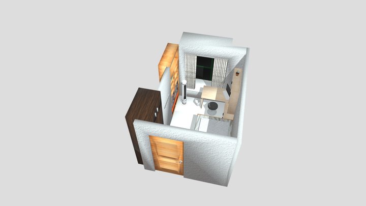 2701QCA-Assessment 2 -Bedroom(Hong Kong) 3D Model