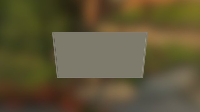 Cork Board 3D Model