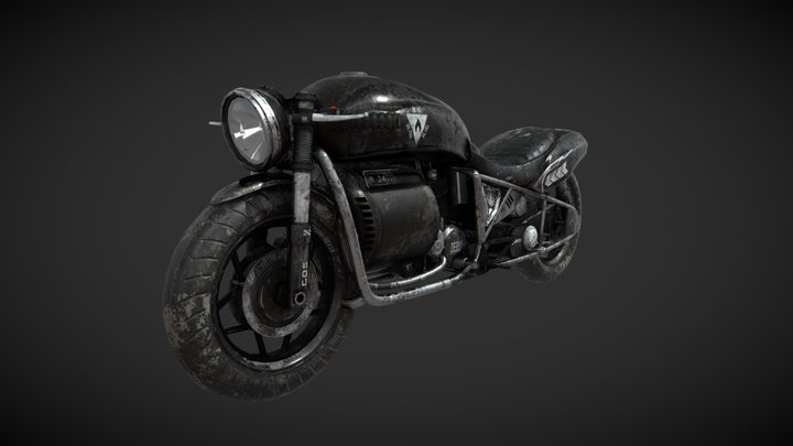 Motorcycle 3D Model