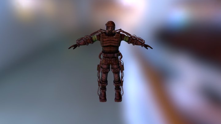 Stalker Exo 3D Model