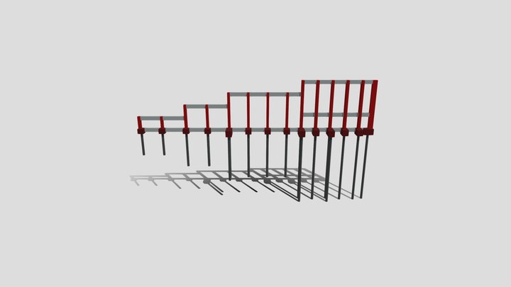 Arrimo Fundo 3D Model