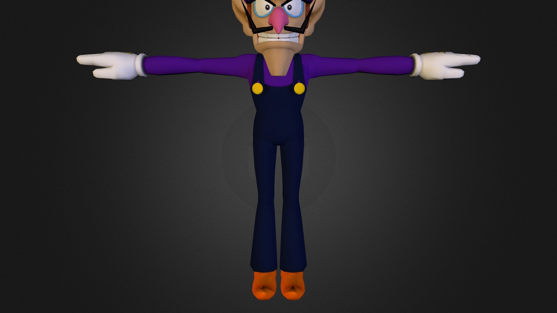 Wii - Mario Party 8 - Waluigi