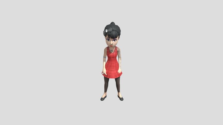 Claire 3D Model