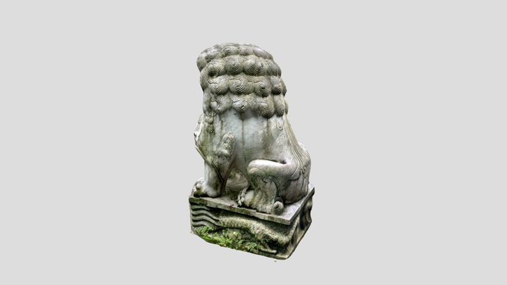 Chinese Lion Guard LP 3D Model