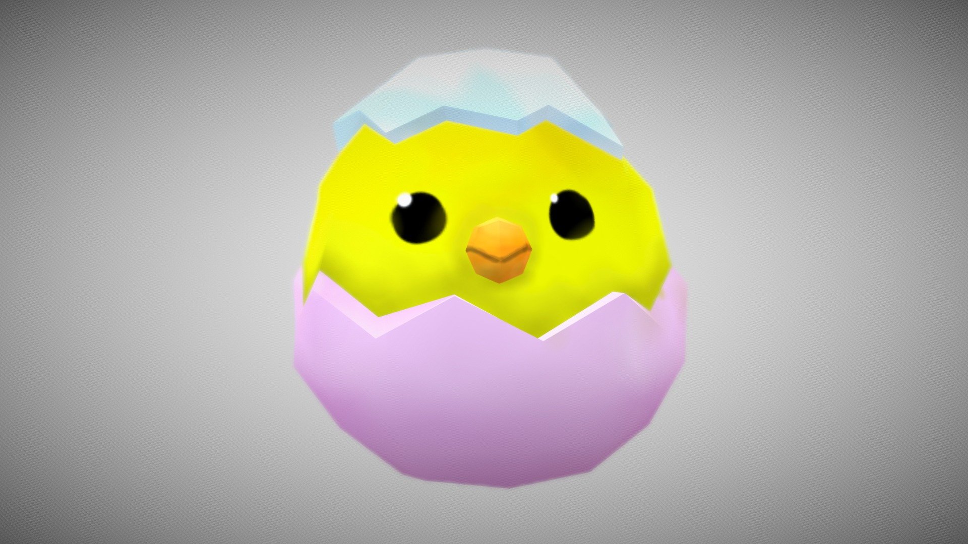 easter chick - Download Free 3D model by GarryMan [58f83ee] - Sketchfab
