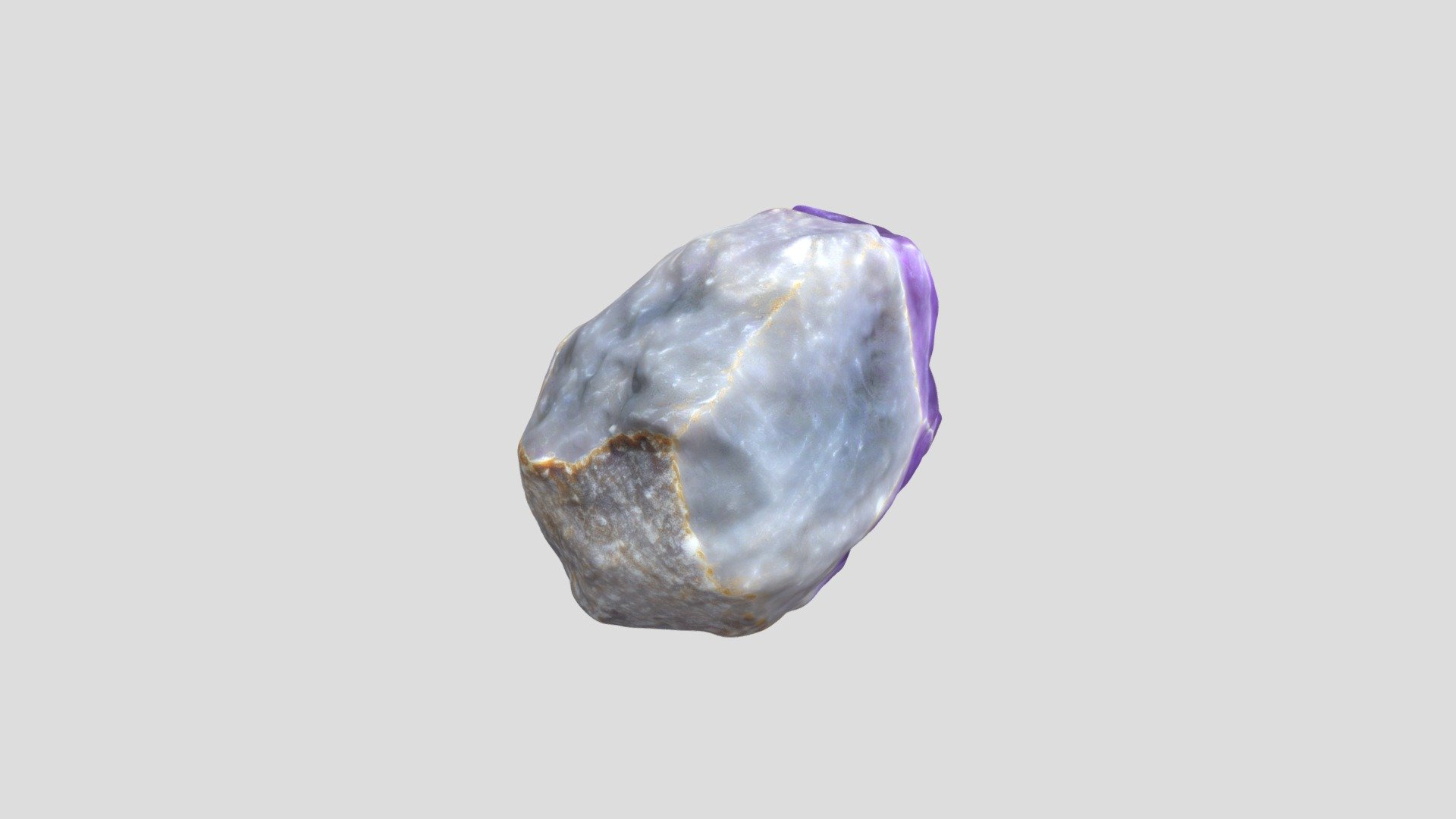 Marble Amethyst Geode - Download Free 3D model by solblyat [58f8bc8 ...