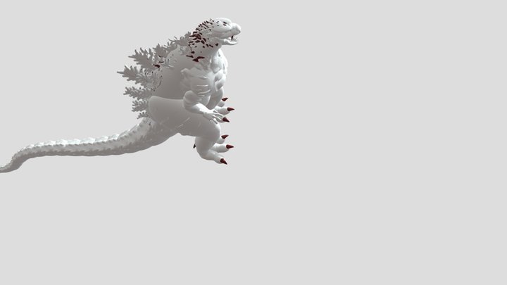 Godzilla ultima roblox model 3D Model