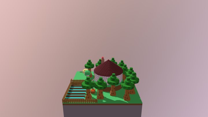 Diorama(Final Piece) 3D Model