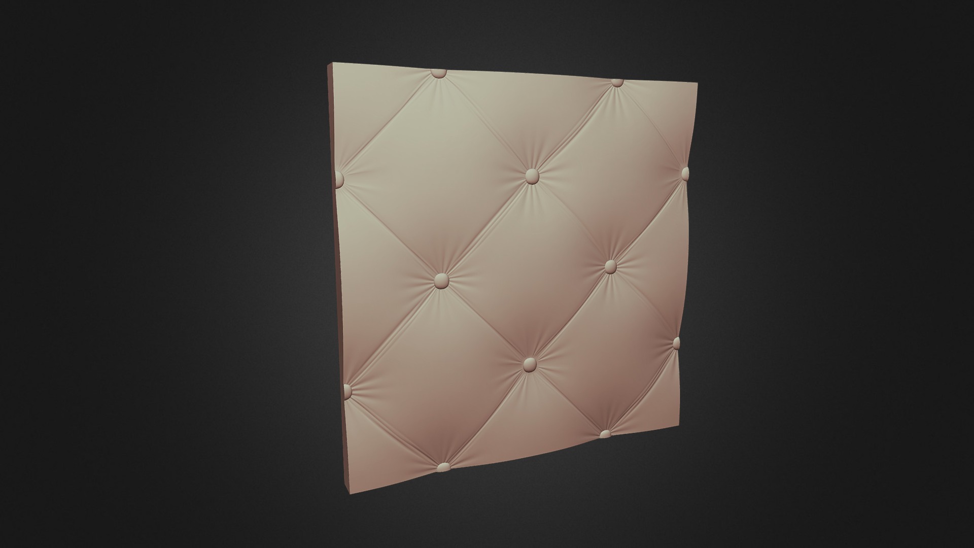 3D model 3D Wall Panel "Capitone" - This is a 3D model of the 3D Wall Panel "Capitone". The 3D model is about a white paper fan.
