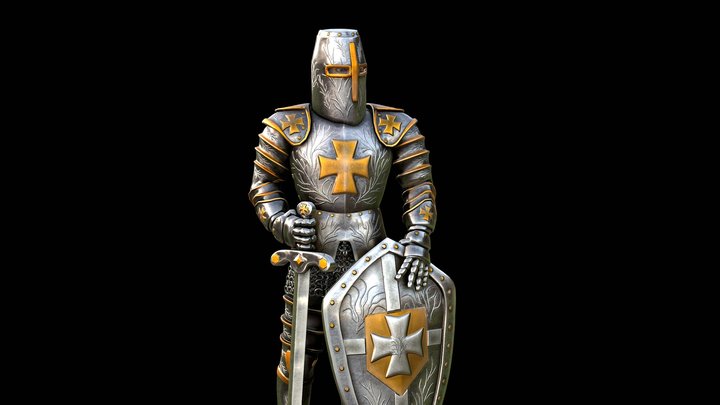 Knight - includes file for 3d printing 3D Model