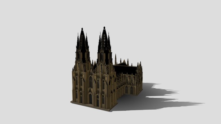 Cologne Cathedral 3D Model
