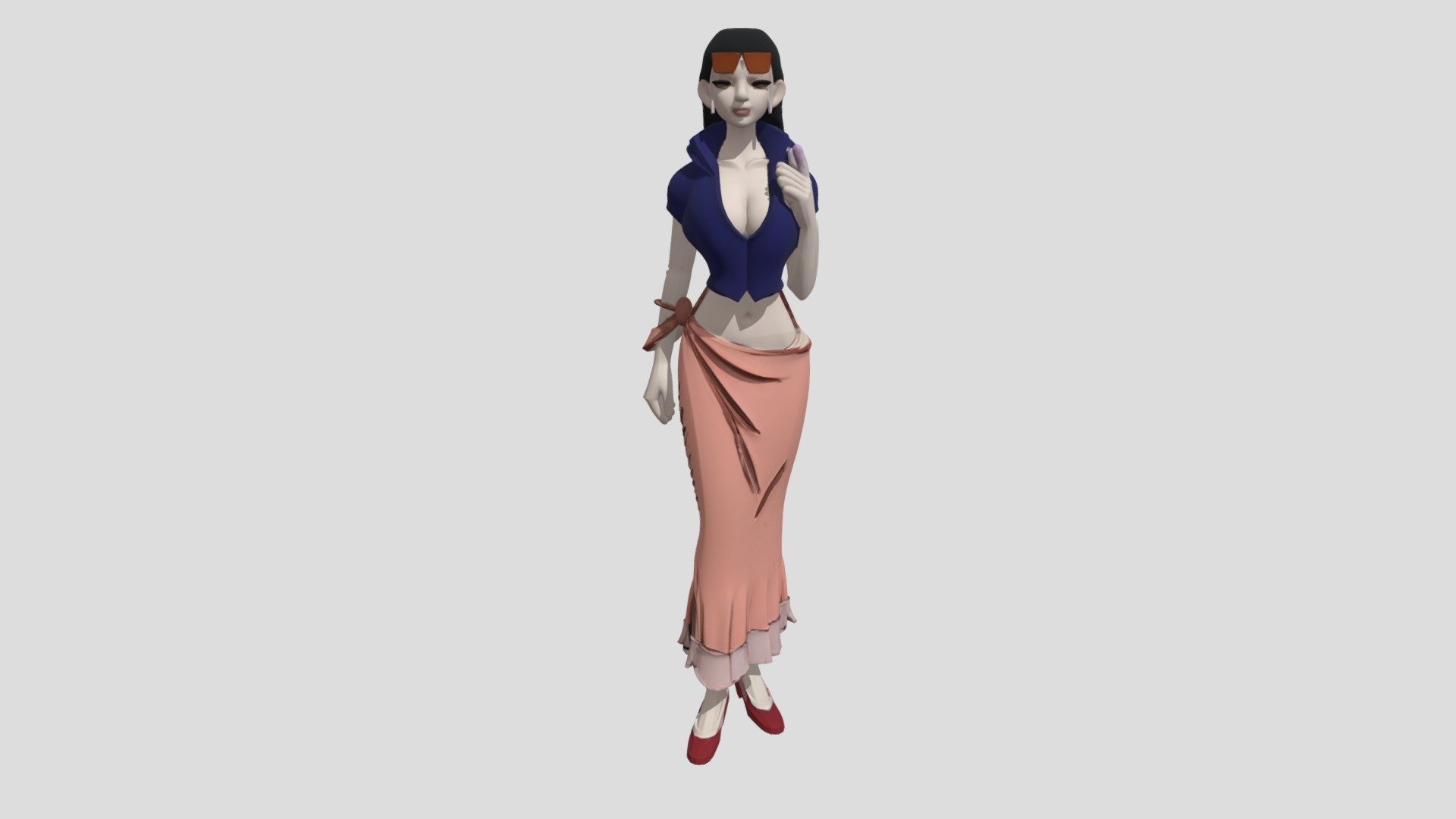 Nico Robin - 3D model by brijeshsingh32007 [58fcd34] - Sketchfab