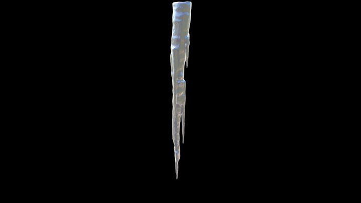 Icicle 3D Model