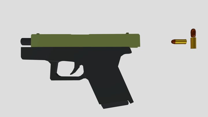 Simple Pistol – Modèle 3D gratuit STL