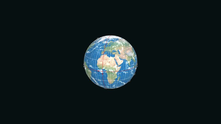 Terre 100-V3 17 fevrier 3D Model