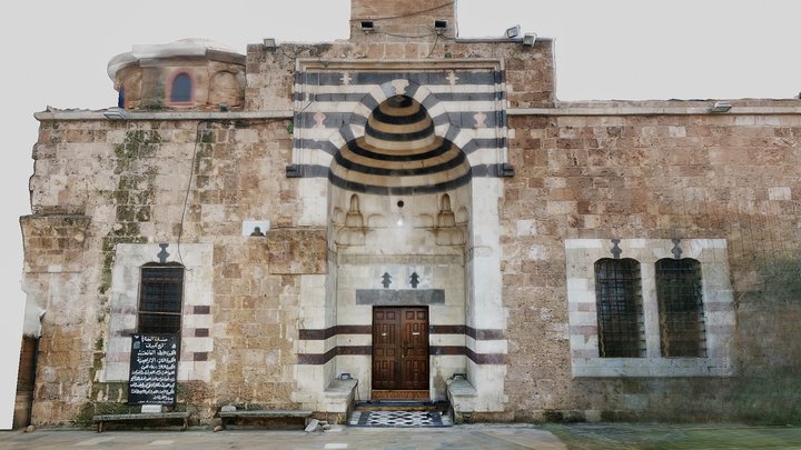 El Bourtasi Mosque 3D Model