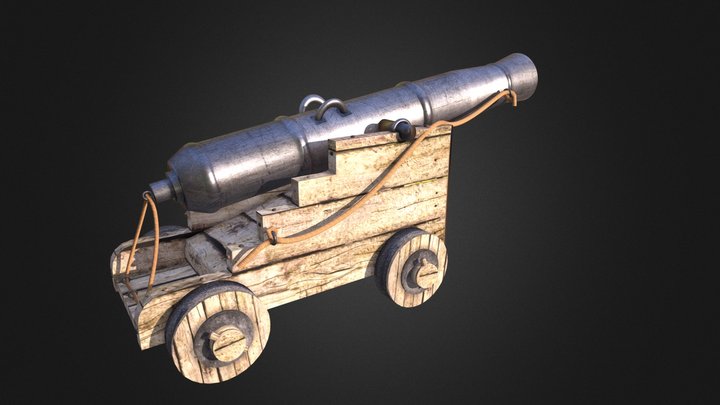 Cañon 3D Model