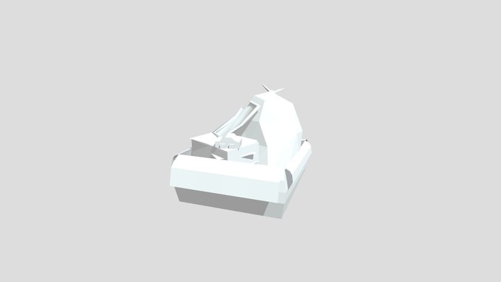 Trashbox Model. 3D Model