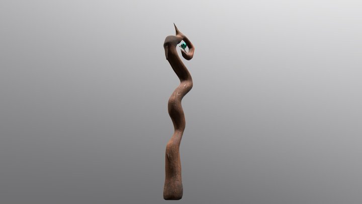 Staff_Texture 3D Model