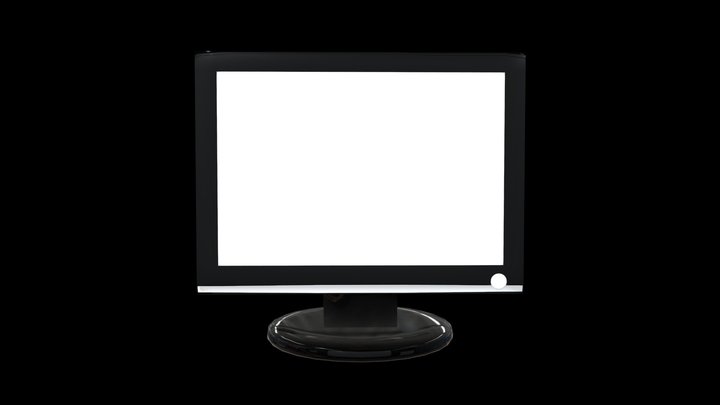 Pc Monitor 3D Model