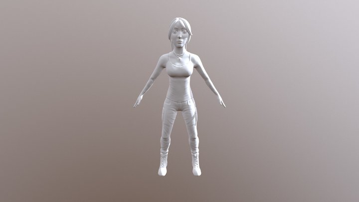 Modelagem Personagem Individual 3D Model
