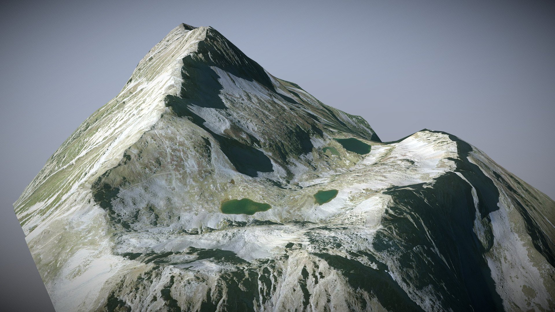DEM Comparison SRTM GL3 - Petarel