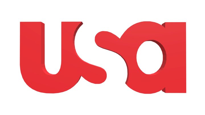 USA Network Logo 2005-present (Red)
