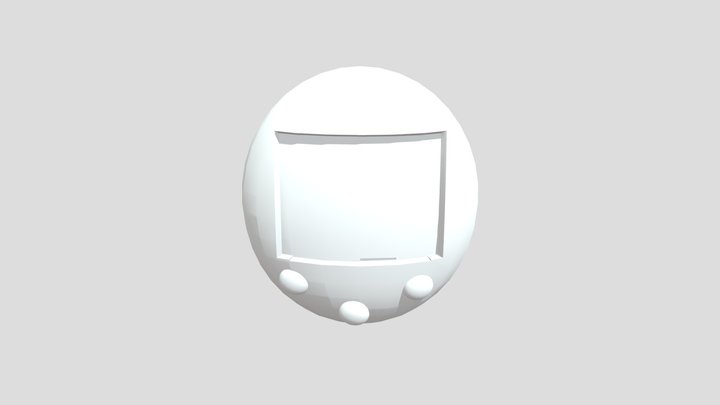 Tamagotchi 3D Model