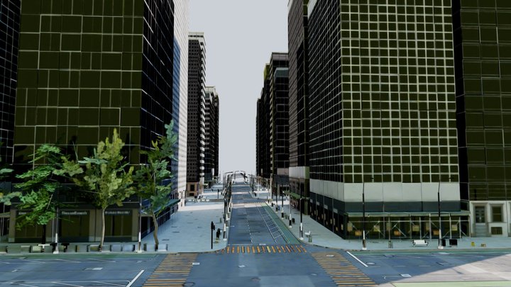 city light baked – Modello 3D gratuito STL